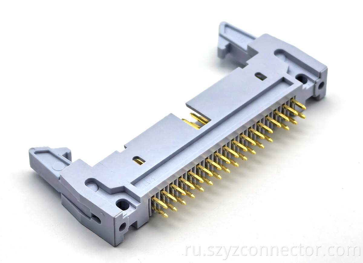 2.54mm Pitch Ejector header Connector One Pin Missing Straight 2*17P